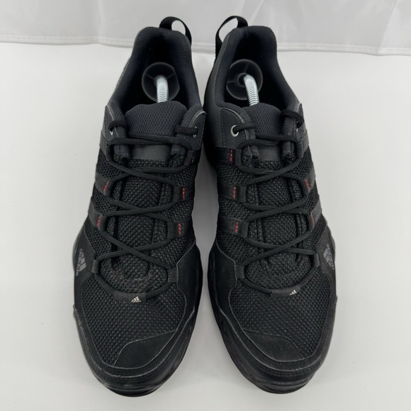 Adidas AX2 D67192 Mens 10 Hiking Shoes Black Gray Mesh Lace Up Athletic Sneaker main image 11